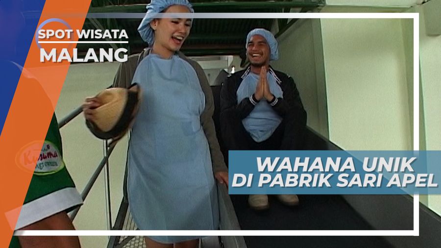 Seru-seruan di Pabrik Pengolahan Buah Apel, Malang