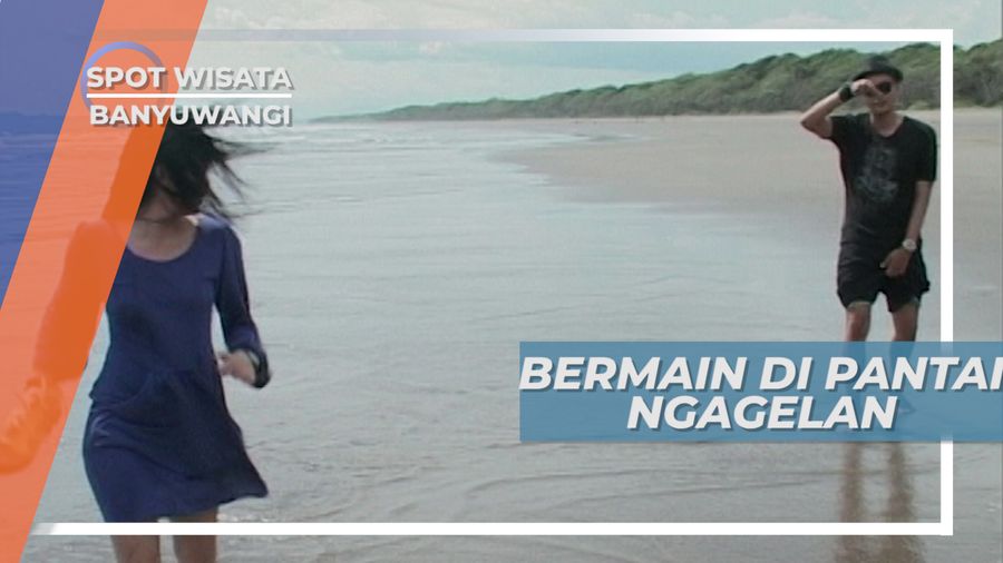 Habiskan Waktu, Bermain Seru di Pantai Ngaggelan, Banyuwangi