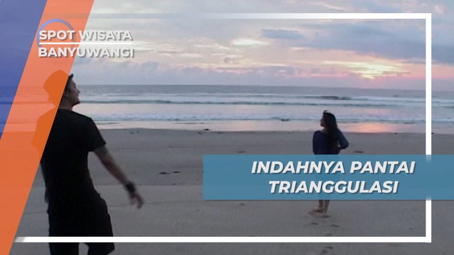 Pantai Trianggulasi, Senja Indah Terbenamnya Matahari di Banyuwangi