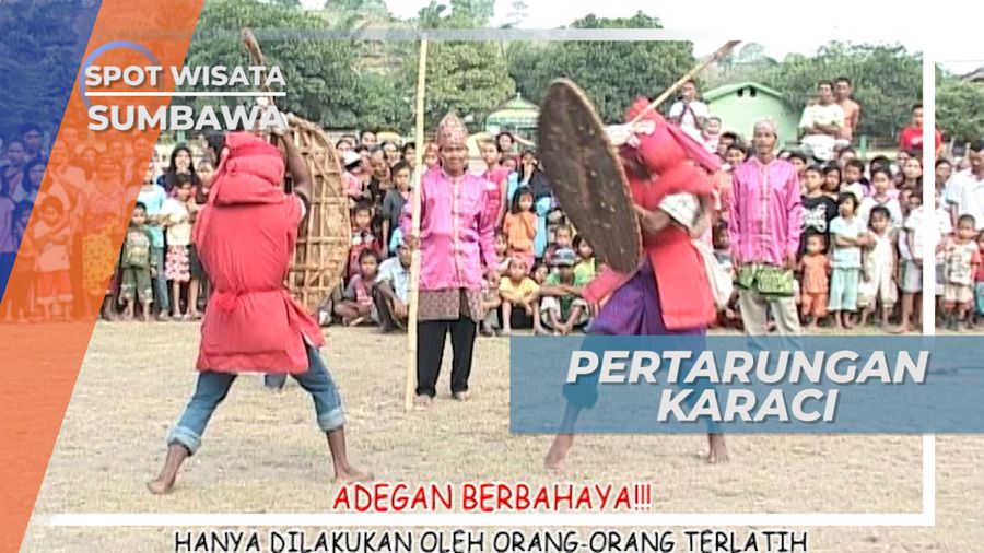 Pertarungan Karaci Sumbawa, Tradisi Untuk Memilih Pasukan Terdepan