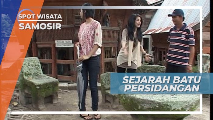Sejarah Batu Persidangan Huta Siallagan Samosir