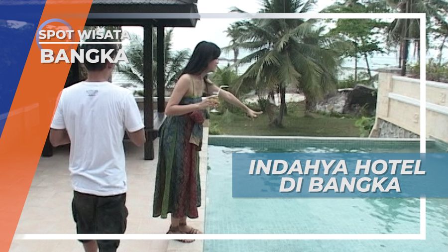 Penginapan Indah Tepi Pantai Bangka