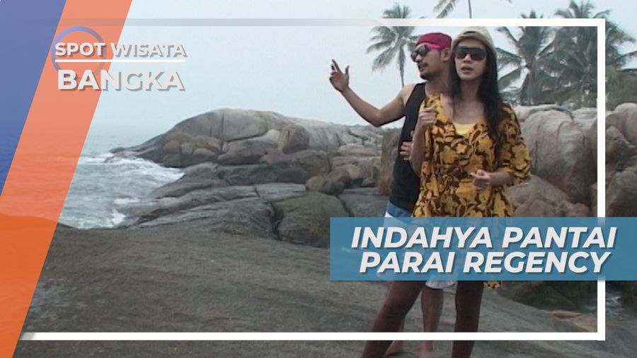 Pantai Parai, Tepi Laut Berbatu Besar nan Indah di Pulau Bangka