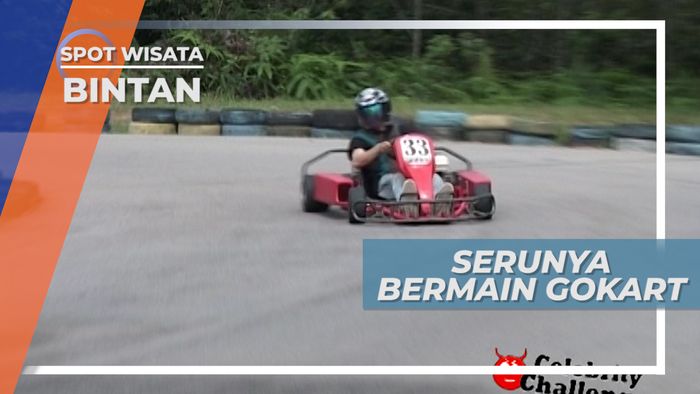 Adu Cepat Main Gokart, Bintan