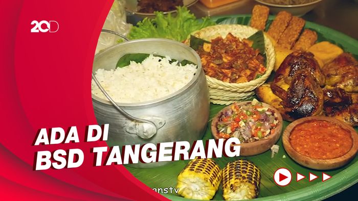 Bikin Laper: Nasi Liwet Sultan Setampah Seharga Rp 265 Ribu