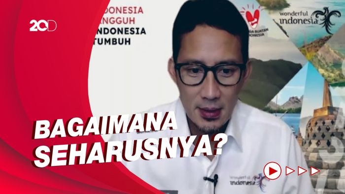 Sandiaga Uno Komentari Mural yang di Sweeping Aparat
