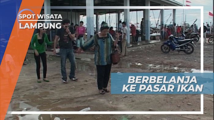 Berburu Ikan Segar di Tempat Pelelangan, Lampung