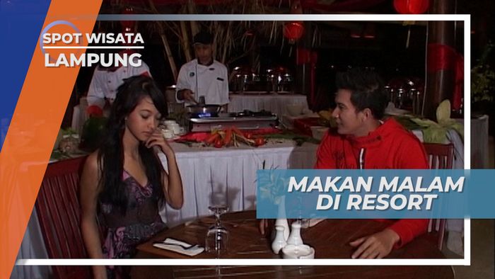 Makan Malam Romantis Merayakan Akhir Liburan di Lampung 