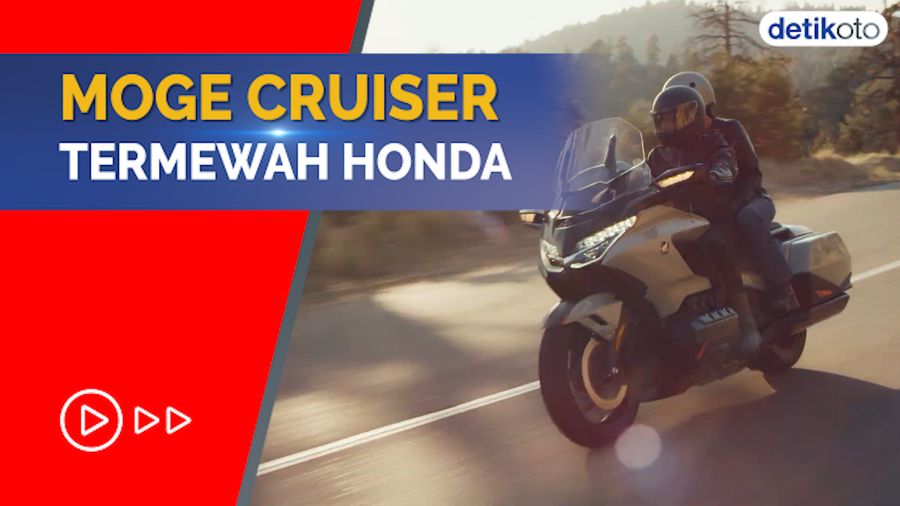 Wujud Mewah Honda Goldwing Terbaru yang Dijual Rp 1,1 M