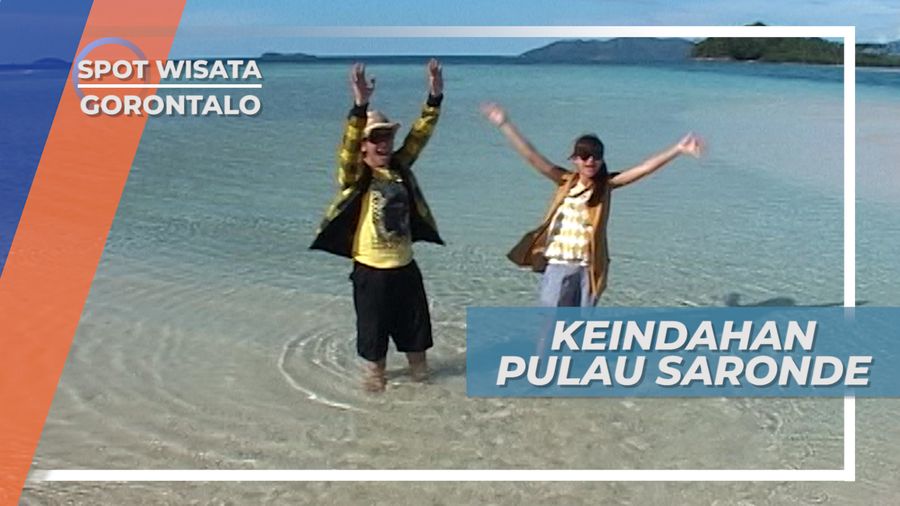 Pulau Saronde, Surganya Wisata Bahari Pantai Terindah di Gorontalo