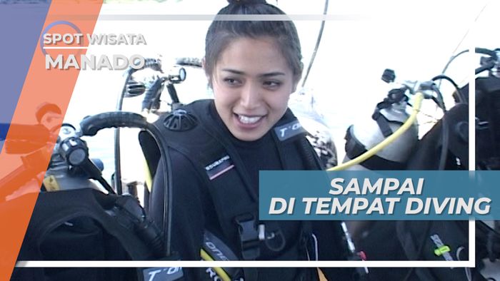 Memilih Titik Tempat Memulai Penyelaman, Manado