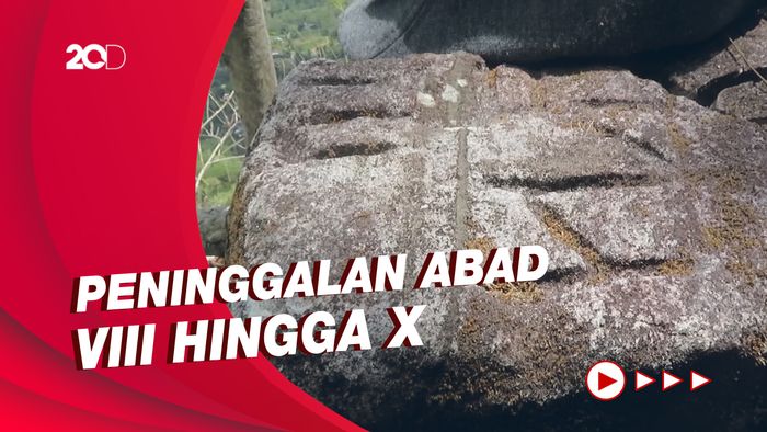 Batuan Mirip Stupa Candi Buddha Ditemukan di Perbukitan Prambanan