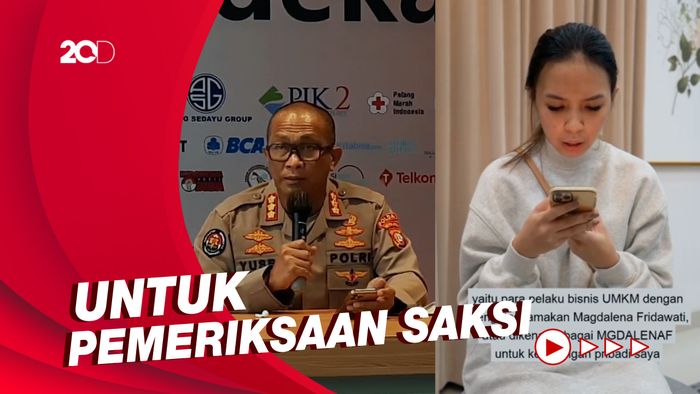 Gelapkan Uang Rp 2,4 M, Asisten YouTuber Magdalena Dipanggil Polisi