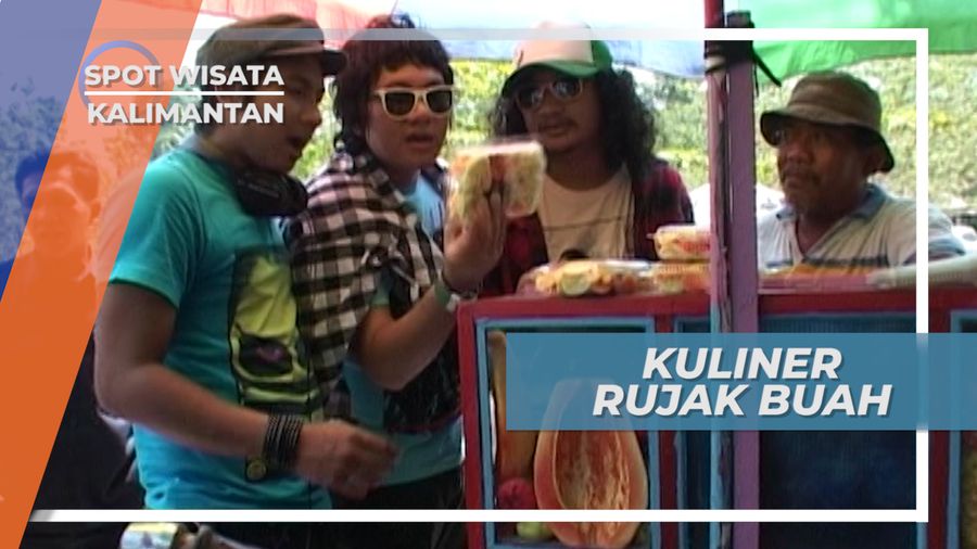 Segarnya Kuliner Rujak Super Pedas Kebun Raya Unmul Samarinda Kalimantan Timur