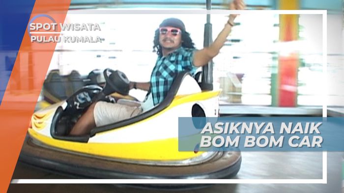 Bermain Bumper Car Seru di Pulau Kumala