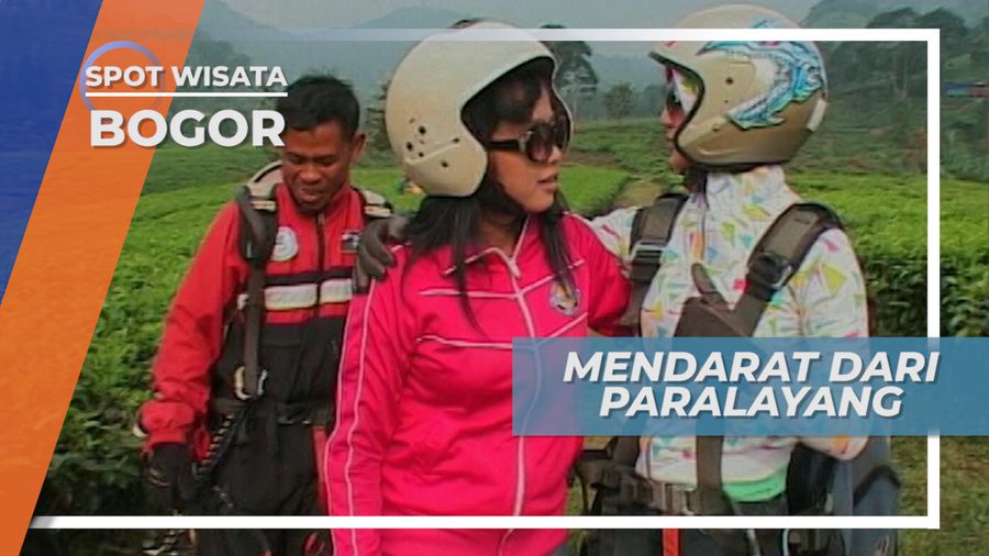 Kaki Harus Diangkat, Teknik Mendarat Ketika Bermain Paralayang, Bogor