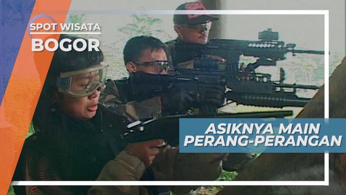 Seperti Film Aksi, Serunya Bermain Airsoft Gun, Bogor