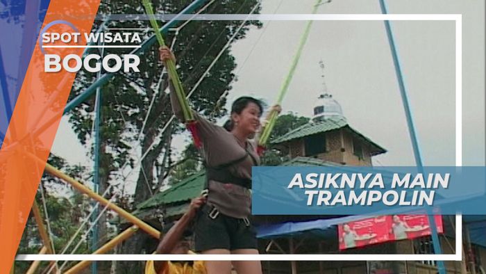 Seru dan Menegangkan, Asiknya Bermain Trampolin di Bogor