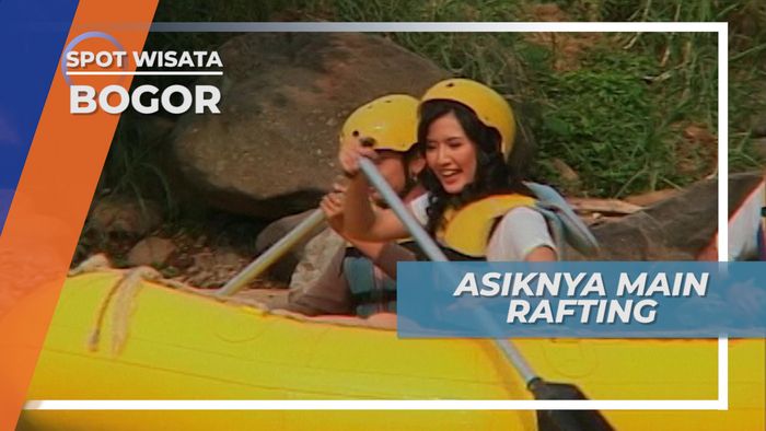 Mengacu Adrenalin Bermain Rafting Menyusuri Sungai Bogor