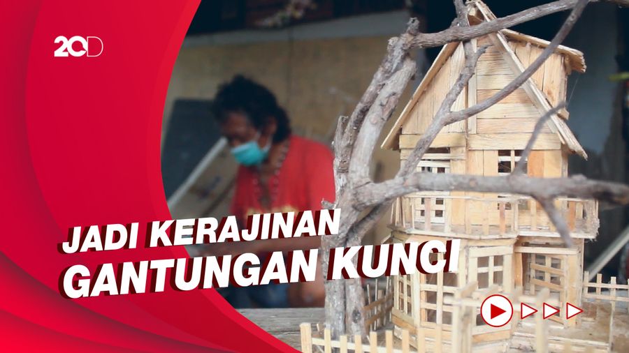 Upaya Pengrajin Parepare Cari Penghasilan dari Limbah Kayu