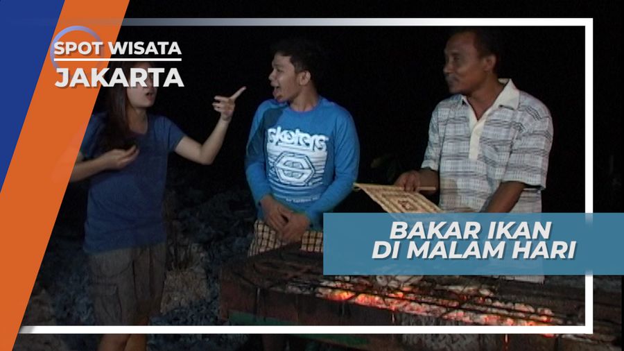 Ikan Dan Cumi Bakar, Kuliner Malam Pulau Tidung Kepulauan Seribu Jakarta 