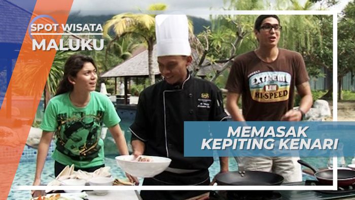 Memasak Kepiting Kenari, Dengan Olahan Bumbu Khas Maluku