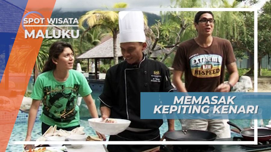 Memasak Kepiting Kenari, Dengan Olahan Bumbu Khas Maluku
