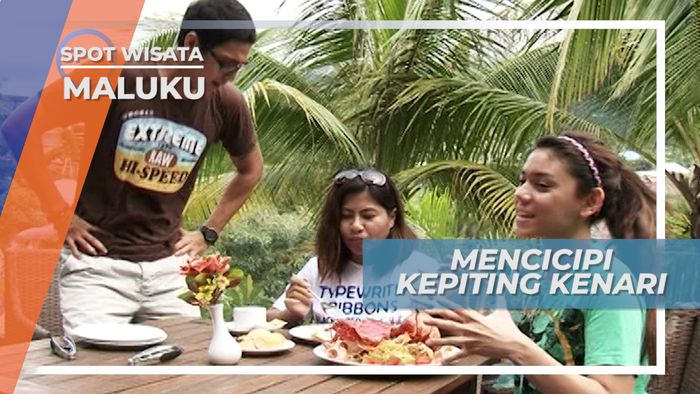 Mencicipi Cita Rasa Gurih kepiting Kenari yang Bikin Nagih, Maluku
