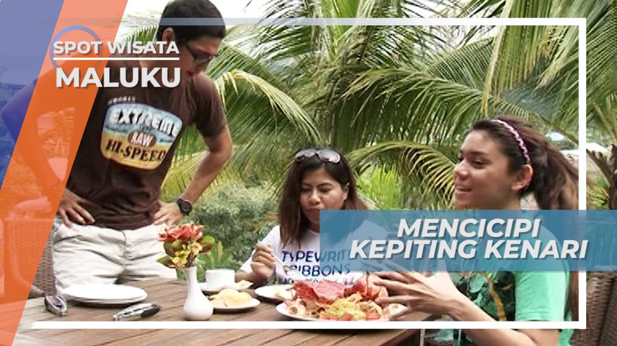 Mencicipi Cita Rasa Gurih kepiting Kenari yang Bikin Nagih, Maluku