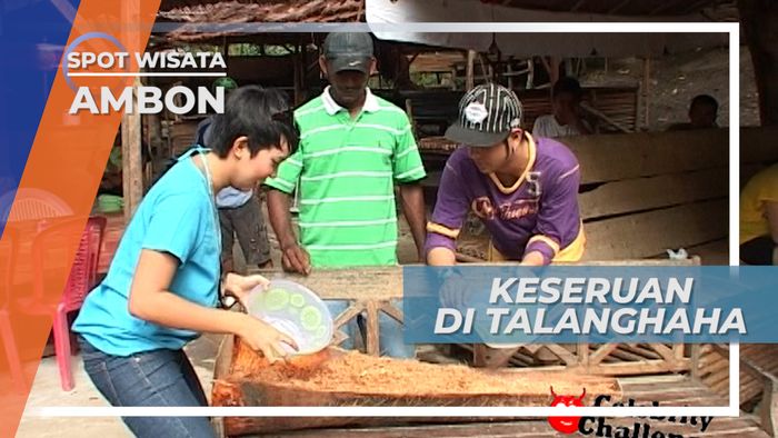 Seru-seruan di Desa Wisata Talanghaha, Ambon