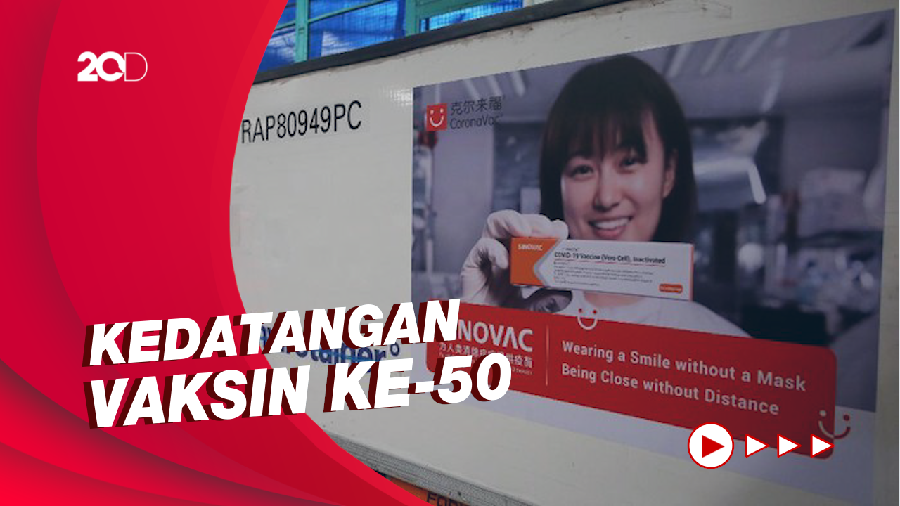Indonesia Sudah Terima Vaksin Corona Sebanyak 225,4 Juta Dosis