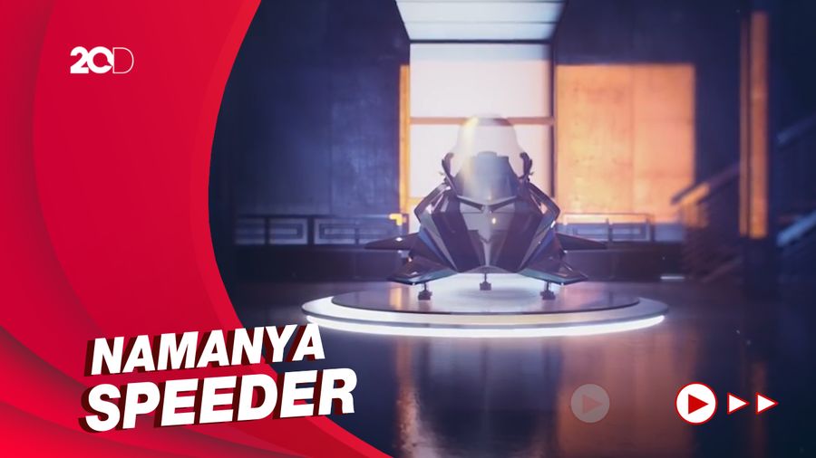 Penampakan Sepeda Motor Terbang Masa Depan, Seperti Apa?