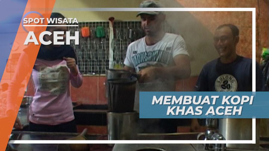 Meracik Kopi Solong, Minuman Khas Ulee Kareng Banda Aceh