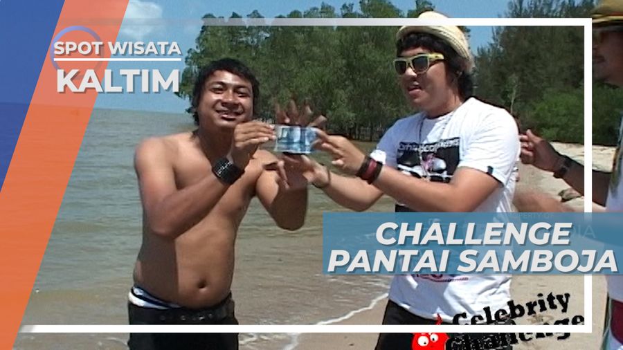 Seru-seruan Menghabiskan Waktu di Pantai Samaboja, Kalimantan Timur
