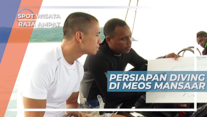 Menuju Salah Satu Spot Diving Terindah di Meos Mansar, Raja Ampat