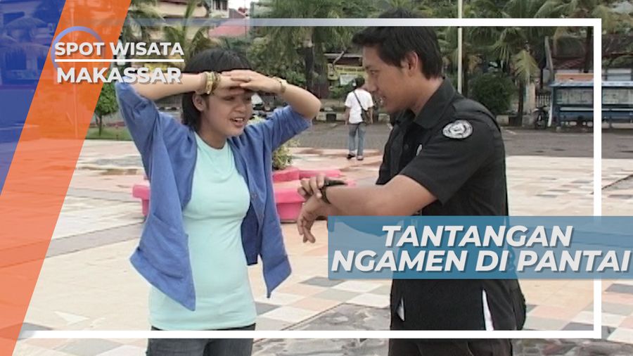 Seru-seruan Menghabiskan Waktu di Pantai Losari, Makassar