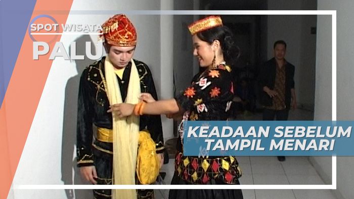 Semakin Tegang Mendekati Waktu Tampil di Panggung Utama Taman Budaya Bumi Bahari Palu