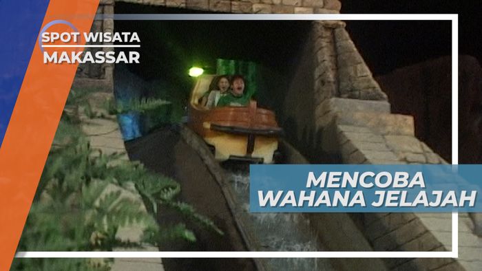Wahana Jelajah, Sensasi Petualangan Berbasah Ria ala Trans Studio Makassar
