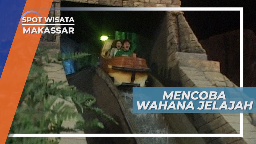 Wahana Jelajah, Sensasi Petualangan Berbasah Ria ala Trans Studio Makassar