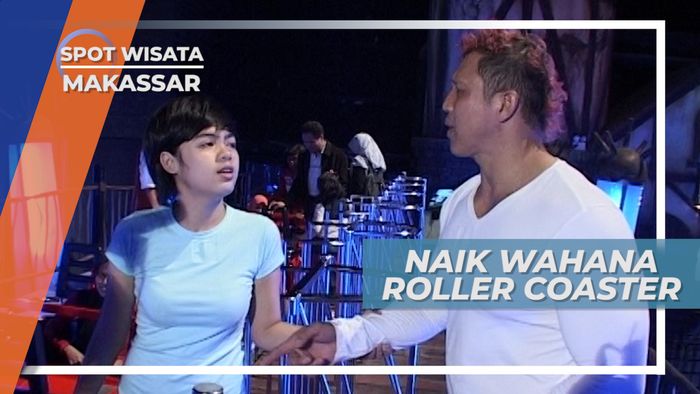 Wahana Roller Coaster Trans Studio Makassar