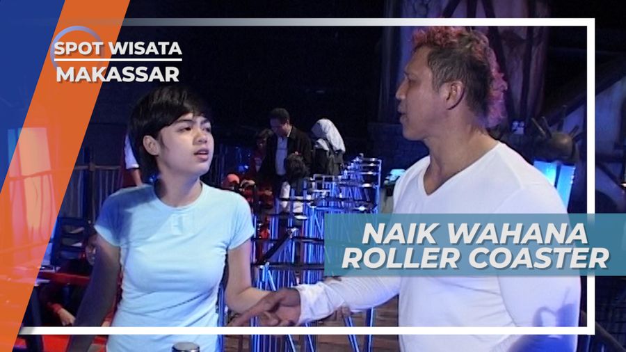 Wahana Roller Coaster Trans Studio Makassar