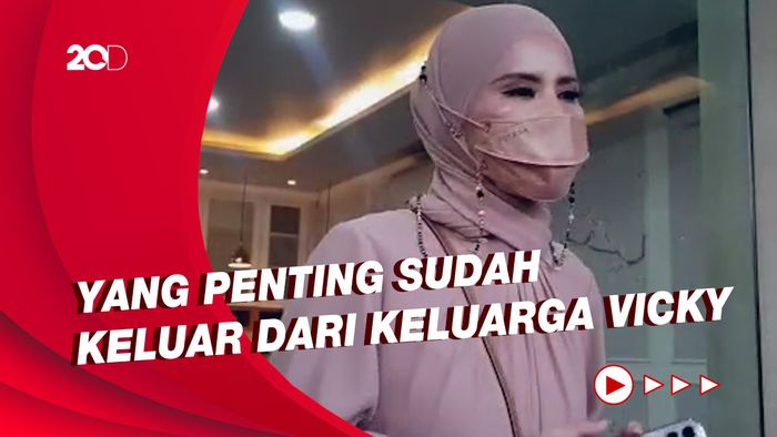 Angel Lelga Tak Mau Ambil Pusing Lagi soal Vicky Prasetyo