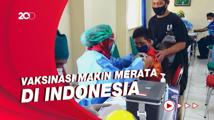 Jokowi Harap 70% Lebih Warga Sudah Divaksinasi hingga Akhir Tahun