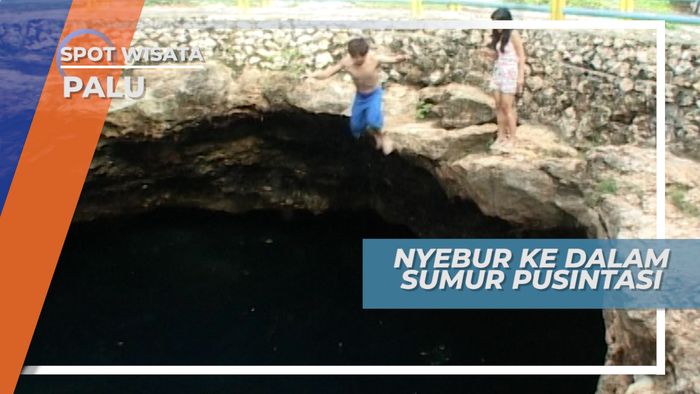 Sumur Pusentasi, Melompat Ke Sumur Dalam Berair Segar di Desa Towale Sulawesi Tengah
