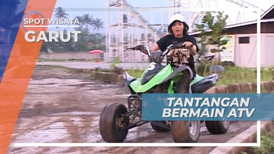ATV, Adu Balap Lewati Lintasan yang Menantang dan Seru, Garut
