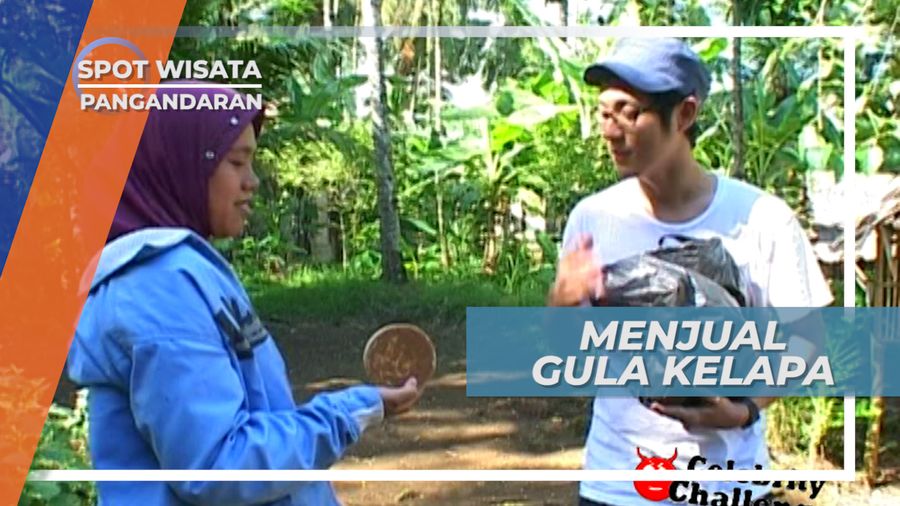 Keliling Kampung Menjajakan Gula Kelapa ke Warga Sekitar, Pangandaran