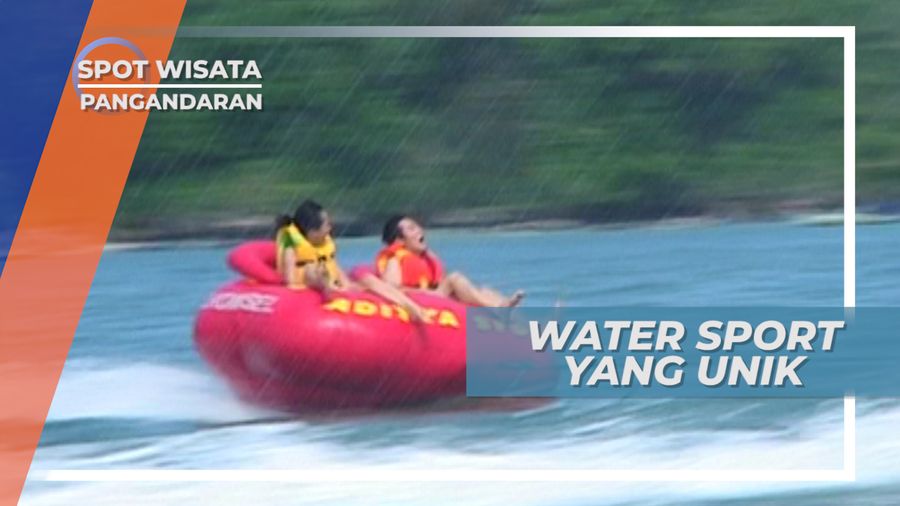 Mencoba Water Sport Unik yang Seru dan Mendebarkan Jantung, Pangandaran