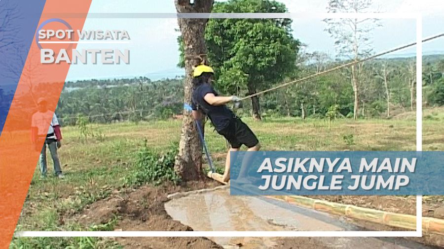 Jungle Jump, Melompat Tinggi Menghindari Lumpur, Banten