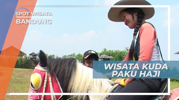 Naik Kuda, Sensai Menjadi Cowboy di Area Wisata Paku Haji, Bandung
