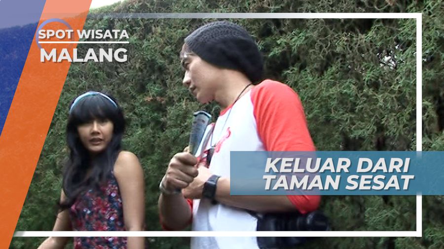 Lika-liku Mencari Jalan Keluar di Taman Sesat, Malang